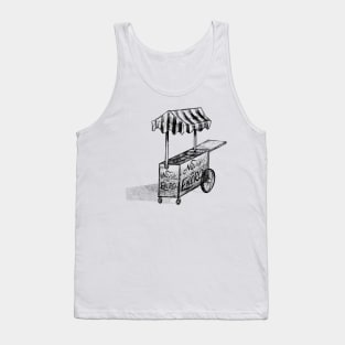 Carrito de Nieves de enero Tank Top